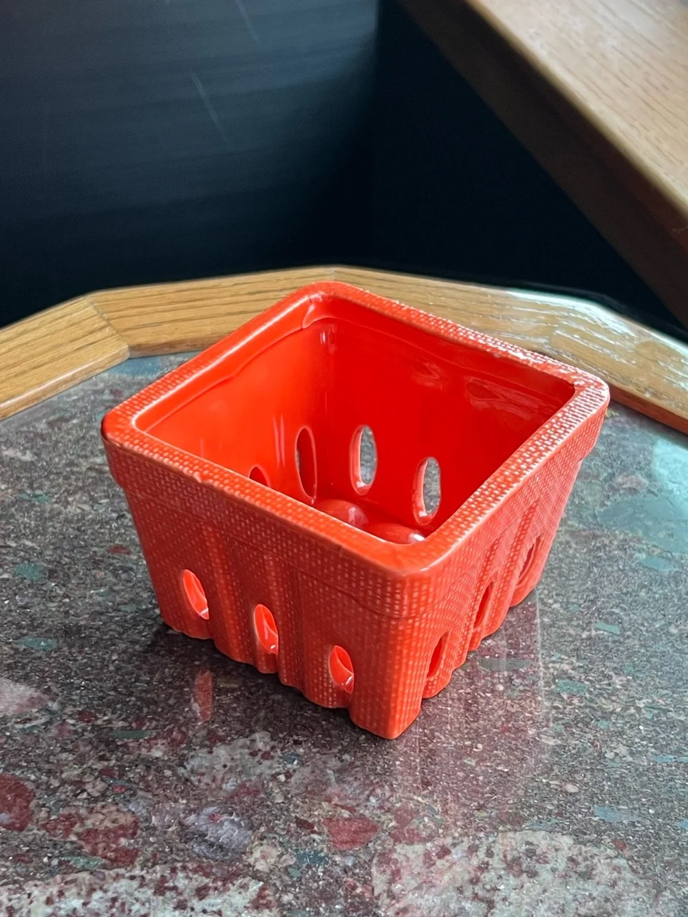 Ceramic Carton Berry Container